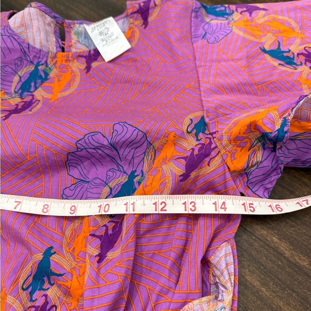 Disney Parks Marvel Black Panther World of Wakanda Woven Tunic Blouse - Picture 3 of 6